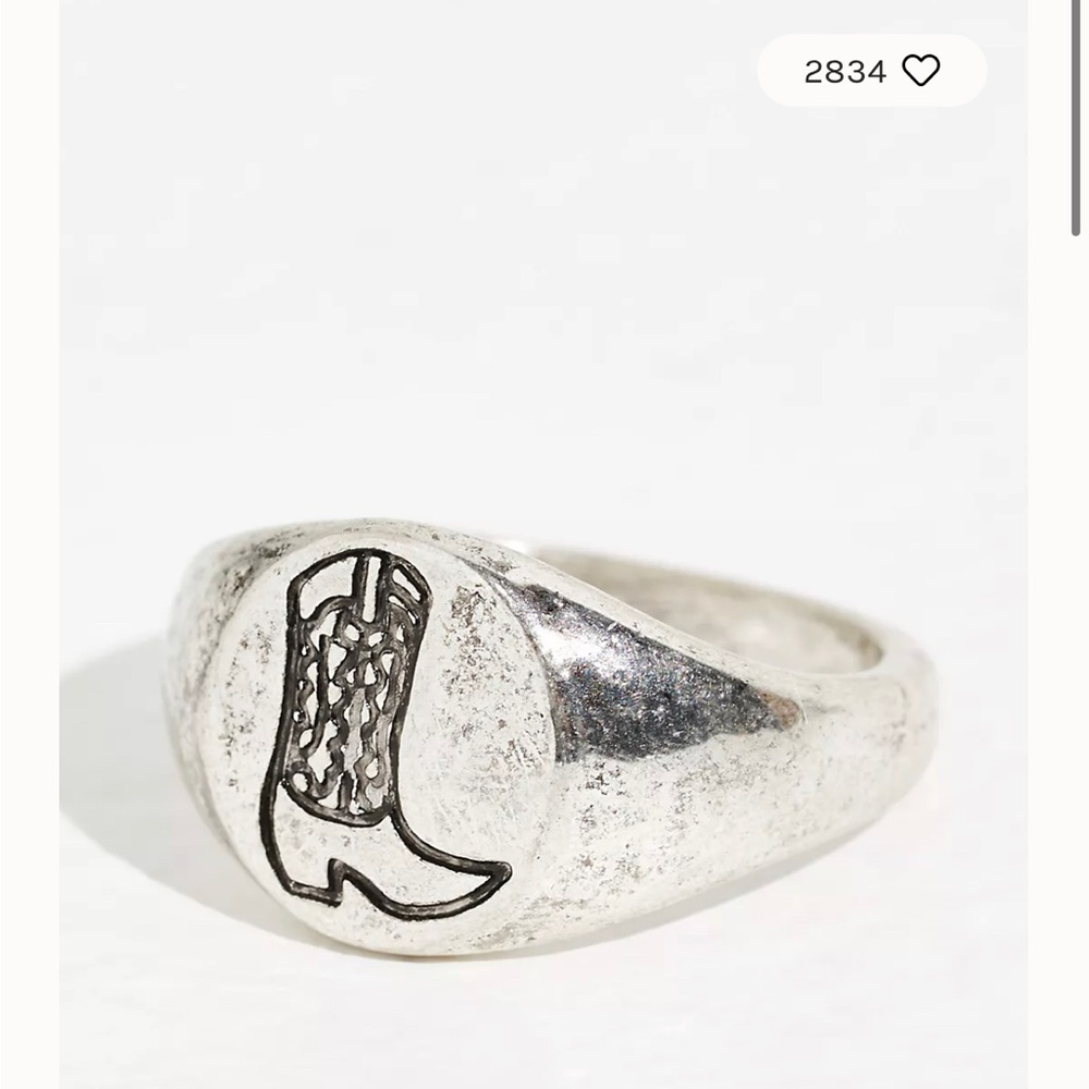 FREE PEOPLE COWBOY BOOT RING